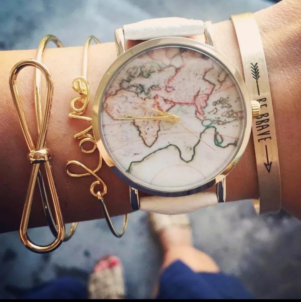 🌹🌷Cute inspirational bracelet set🌹🌷